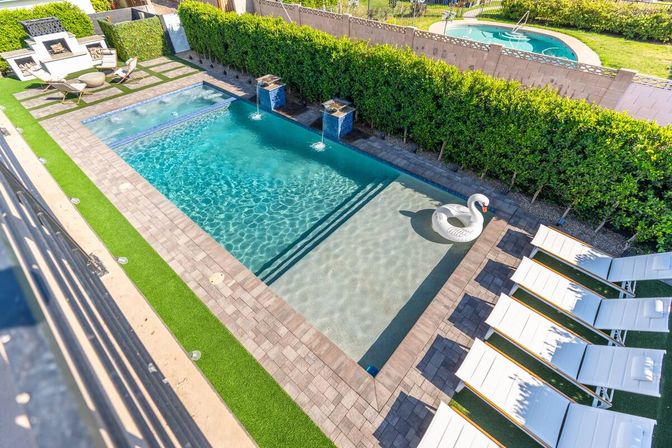 Casa Privada: Minimalist Desert Luxury with Rooftop + Pool + Fire Pit image 54