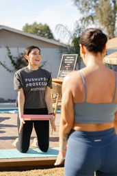 Private Strength, Mat Pilates, or Yoga Class w/ Pushups + Prosecco (Voted “Best Bachelorette Workout”) image 3