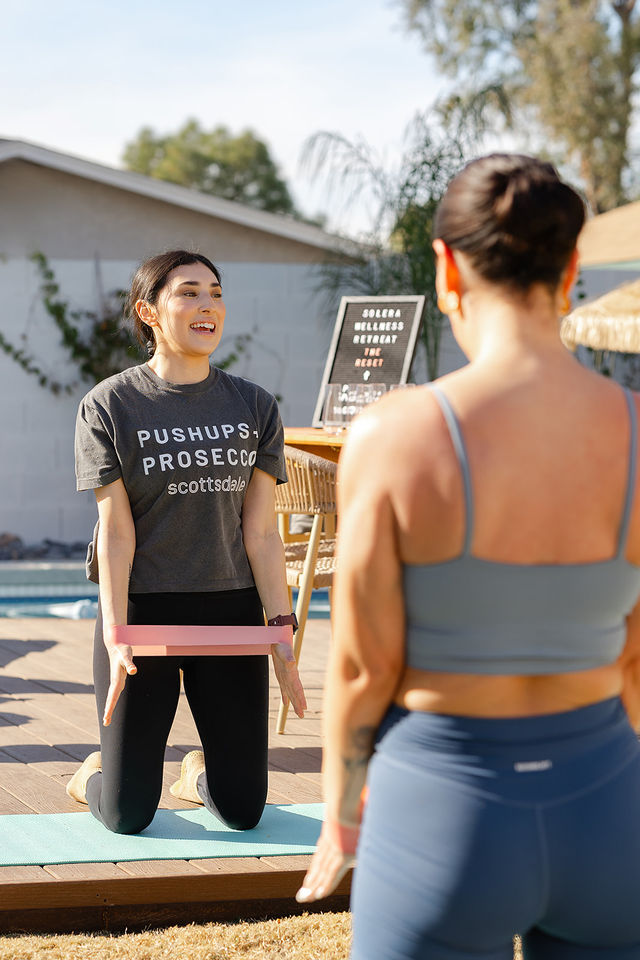 Private Strength, Mat Pilates, or Yoga Class w/ Pushups + Prosecco (Voted “Best Bachelorette Workout”) image 3