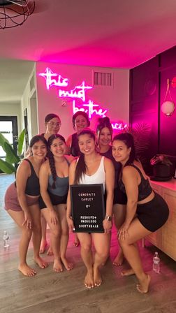 Private Strength, Mat Pilates, or Yoga Class w/ Pushups + Prosecco (Voted “Best Bachelorette Workout”) image 30