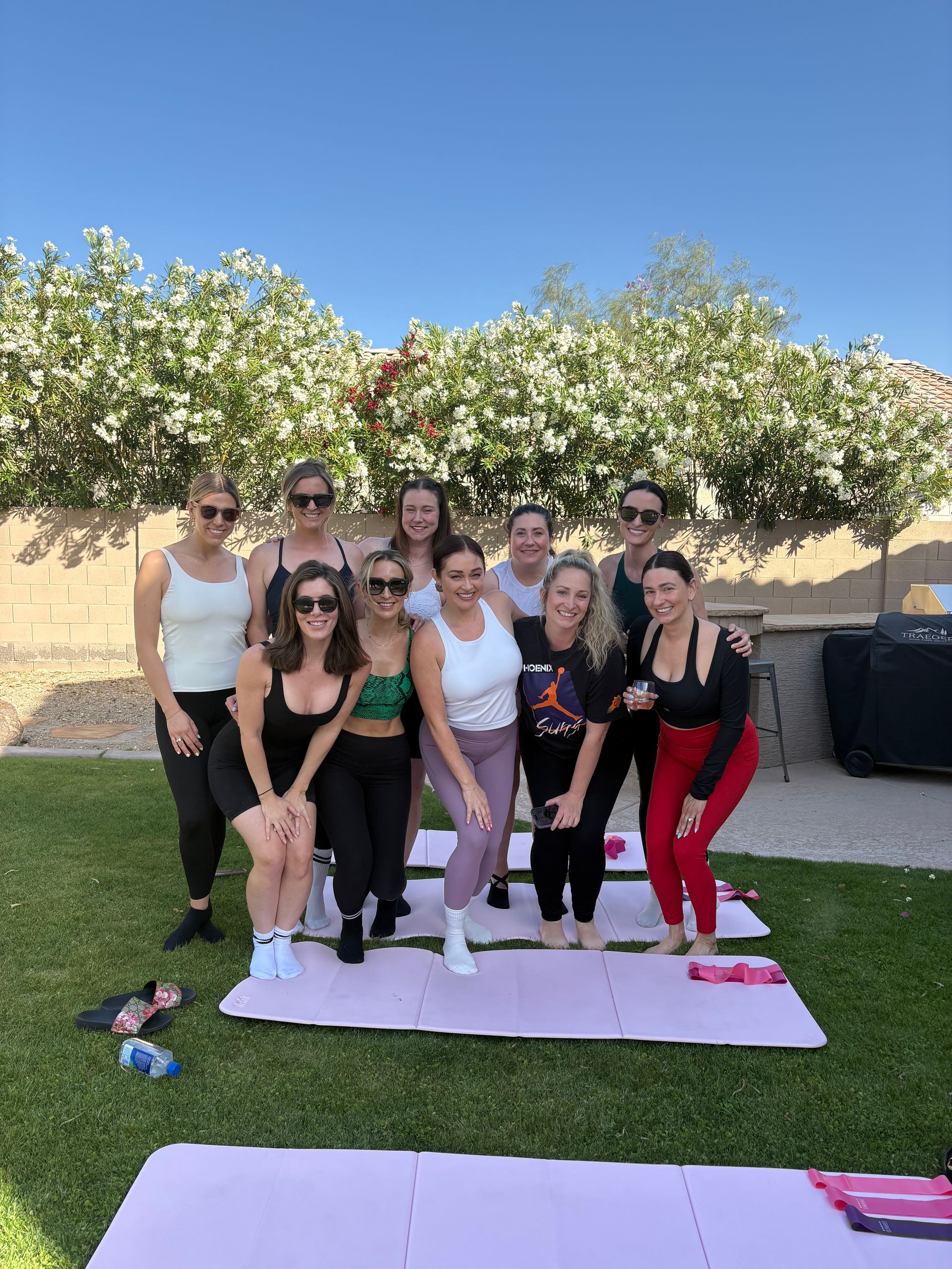 Private Strength, Mat Pilates, or Yoga Class w/ Pushups + Prosecco (Voted “Best Bachelorette Workout”) image 1
