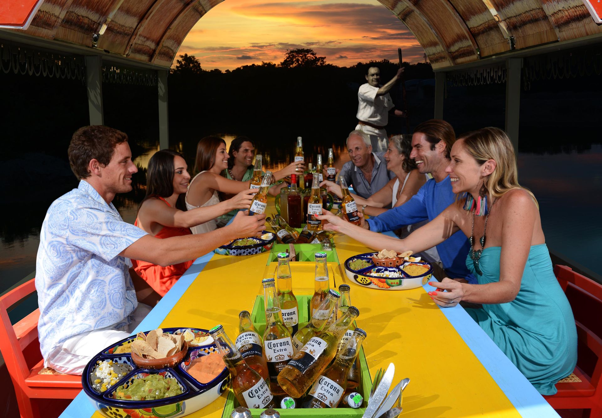 Xoximilco Mexican Fiesta with Transportation from Cancun image 2