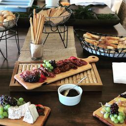 Grazing Board Delivered to your Sonoma Rental:  Gourmet Cheeses, Fruits and Complimentary Sparkling Wine image