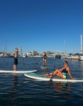 Sea Lion Stand Up Paddleboard Lesson with Tour Pics Included! image 1