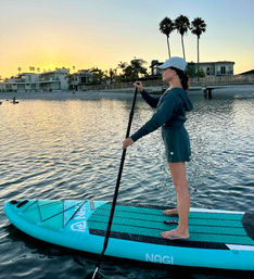 Sunset Paddleboarding & Sauna Experience image 3