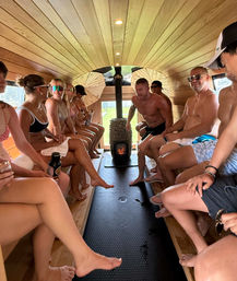 Sunset Paddleboarding & Sauna Experience image 4