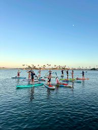 Sunset Paddleboarding & Sauna Experience image 5
