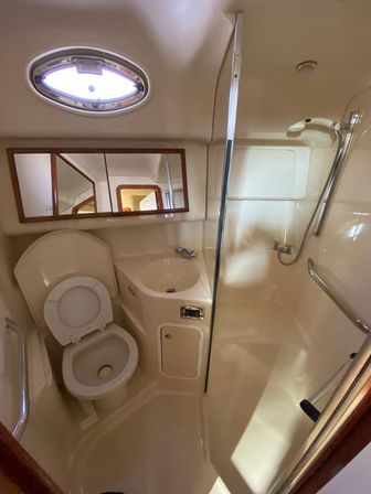 Private 50' Flybridge Luxury Yacht Charter: Cruise & Snorkel around Isla Mujeres & Cancun Lagoon image 17
