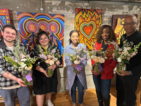 Floriography Flower Arrangement Class image 3