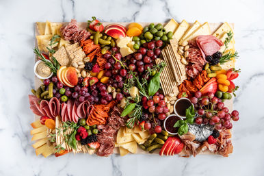 Gourmet Cheese & Charcuterie Board Crafting with Food/Wine Pairings and Booze image