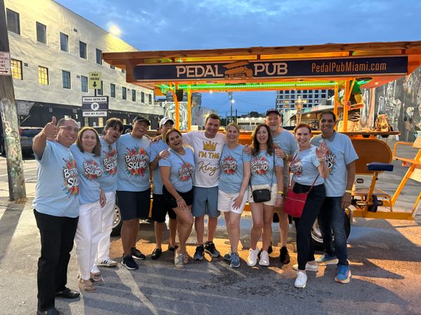 Miami Pedal Pub Bike & Brunch Tour image 1