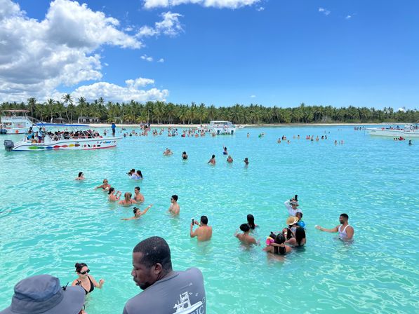 Saona Island Day Tour: Catamaran, Beach & Caribbean Adventure image 17