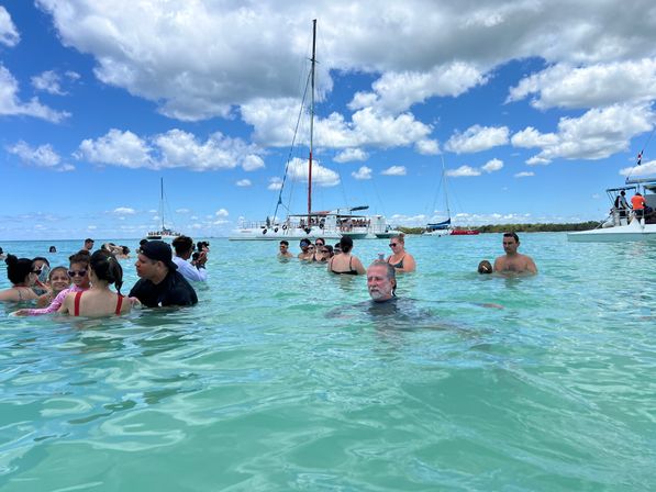 Saona Island Day Tour: Catamaran, Beach & Caribbean Adventure image 22