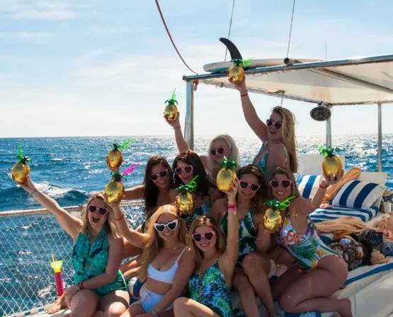 Cabo Sails Private Customized Sailing, Cruising, Snorkeling, & Sightseeing experiences with delicious food, premium open bar, and the best crew! image 1