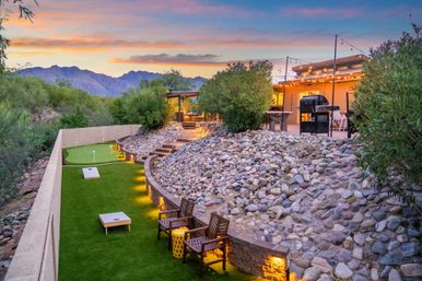 Tucasa in Tucson: 2 Fire Pits, Jacuzzi, Mini Golf, Gameroom & Pool image 6