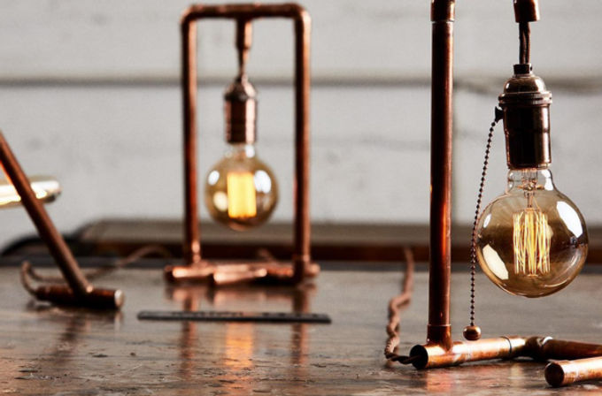Build a Custom Copper Lamp (Introduction to Copper Creations) image 5
