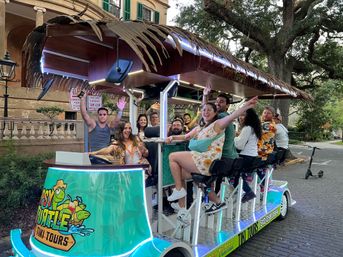 Tiki Pedal Bike Bar Crawl with All-Weekend Drink Specials image 1