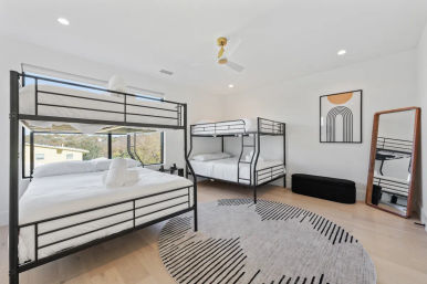 Wander Austin Oakhaven: Modern Luxury Retreat in Barton Hills, Austin: Game Room, Pool & Rooftop image 36