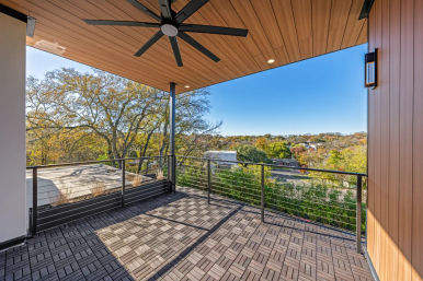Wander Austin Oakhaven: Modern Luxury Retreat in Barton Hills, Austin: Game Room, Pool & Rooftop image 28