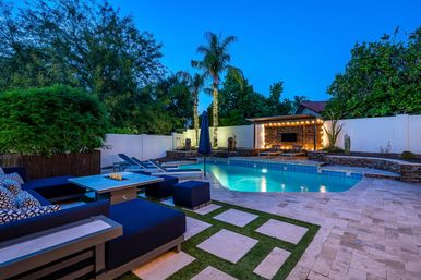 Vacation Vibes: Resort-Style Backyard with Games, Gym & Luxe Outdoor Kitchen image 8