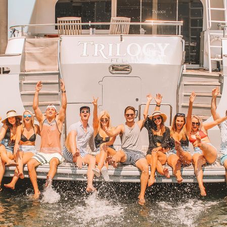 Insta-Worthy Luxury Yacht Experience with Onboard Jacuzzi image 1