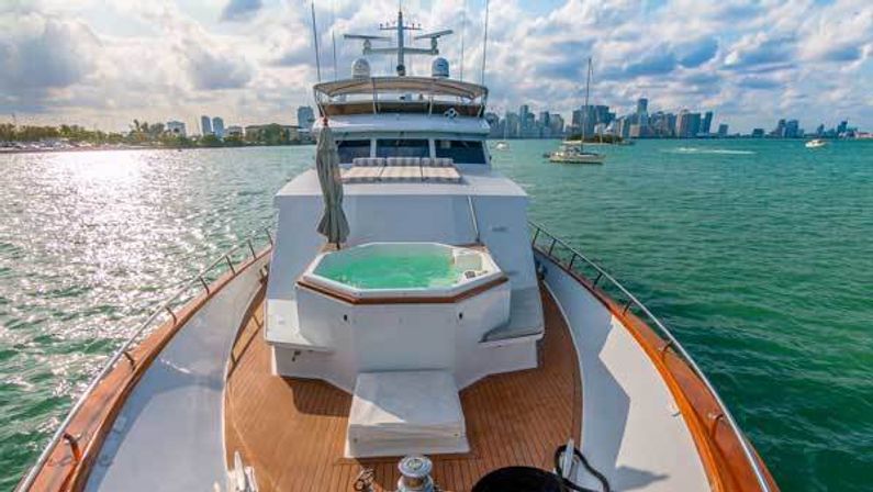 Insta-Worthy Luxury Yacht Experience with Onboard Jacuzzi image 20