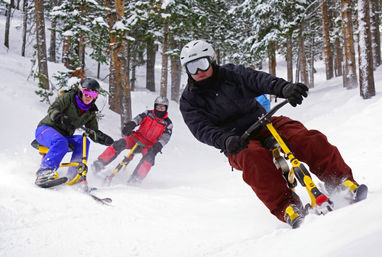 Ride Snowbikes on the Ski Slopes in Colorado image 7