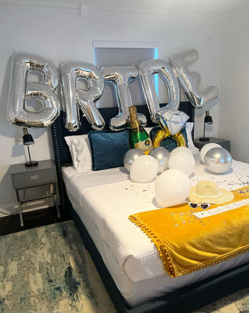 Ultimate Pre-Arrival Party Decoration Set-up with Bedroom Suite Included image 12