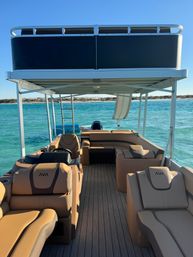 Private Crab Island Luxury Slide Pontoon Charter  image 3