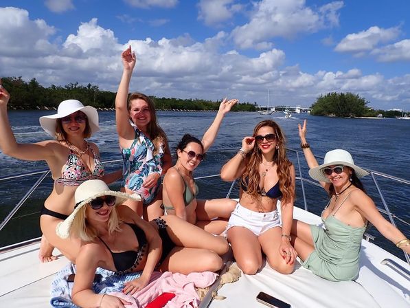 Sail, Sip & Celebrate: Miami 60’ Viking Princess Yacht for Parties on the Water image 1