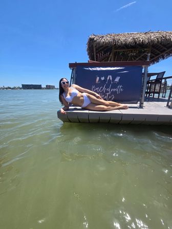BYOB Floating Tiki Boat Party in St Pete with Expert Crew, Scenic Views, Shot-Ski, and More! image 33