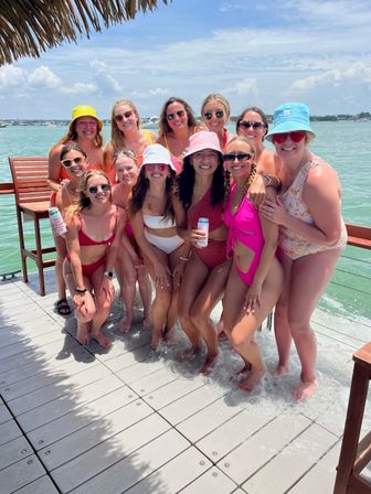 BYOB Floating Tiki Boat Party in St Pete with Expert Crew, Scenic Views, Shot-Ski, and More! image 23