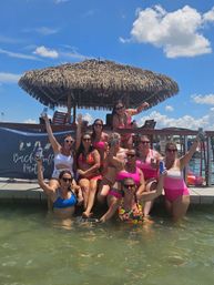 Floating Tiki Boat Party in Tampa: BYOB with Captain & First Mate, Speakers, Shot-ski and more image 17