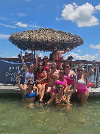 Floating Tiki Boat Party in Tampa: BYOB with Captain & First Mate, Speakers, Shot-ski and more image 15