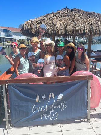 Floating Tiki Boat Party in Tampa: BYOB with Captain & First Mate, Speakers, Shot-ski and more image 18