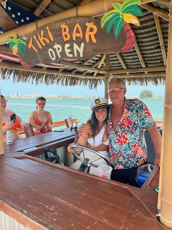 BYOB Floating Tiki Boat Party in St Pete with Expert Crew, Scenic Views, Shot-Ski, and More! image 27