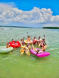 Floating Tiki Boat Party in Tampa: BYOB with Captain & First Mate, Speakers, Shot-ski and more image 8