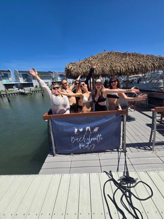 BYOB Floating Tiki Boat Party in St Pete with Expert Crew, Scenic Views, Shot-Ski, and More! image 35