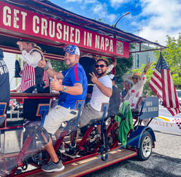 Napa’s One & Only Party Bike: Play Your Own Tunes & Celebrate Any Occasion image 1