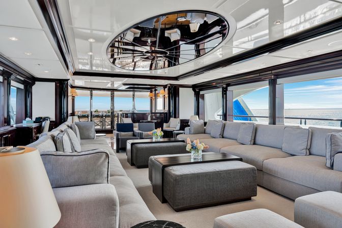 165ft Mega Yacht, Fully Loaded: Water Slide, Jacuzzi, Jet Skis, Tender, Floating Cabana, Masseuse & More image 15
