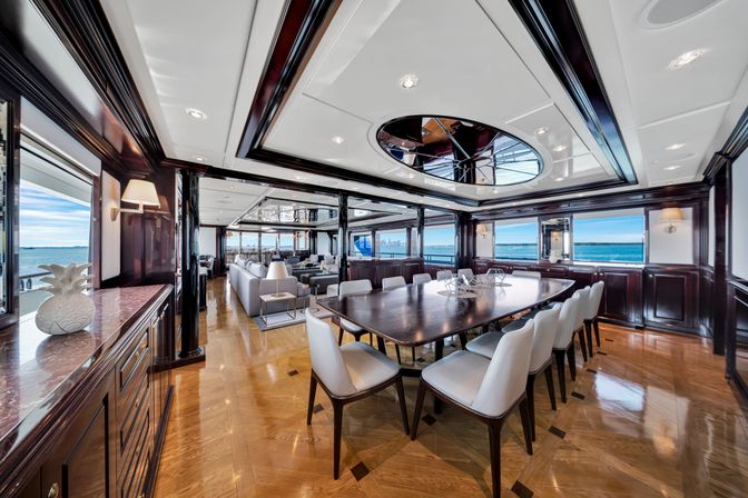 165ft Mega Yacht, Fully Loaded: Water Slide, Jacuzzi, Jet Skis, Tender, Floating Cabana, Masseuse & More image 13