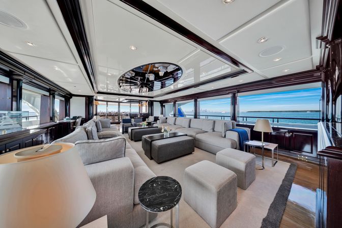 165ft Mega Yacht, Fully Loaded: Water Slide, Jacuzzi, Jet Skis, Tender, Floating Cabana, Masseuse & More image 14