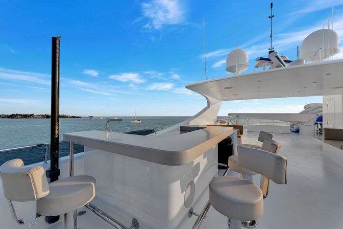 165ft Mega Yacht, Fully Loaded: Water Slide, Jacuzzi, Jet Skis, Tender, Floating Cabana, Masseuse & More image 6