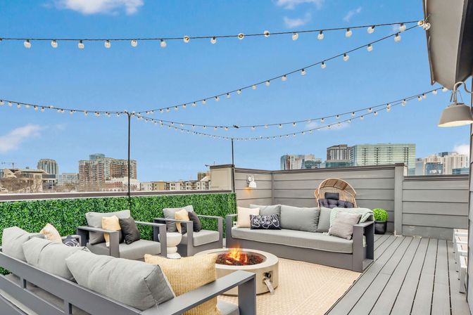 The Hawkins House with Rooftop Views and Walking Distance to The Gulch image 2