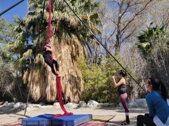 Aerial Fitness and Circus Class at Stunning Nature Preserve image 7