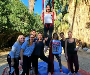 Aerial Fitness and Circus Class at Stunning Nature Preserve image 1