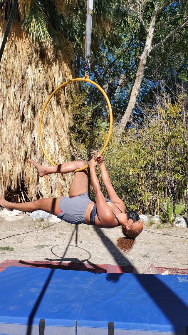 Aerial Fitness and Circus Class at Stunning Nature Preserve image 3