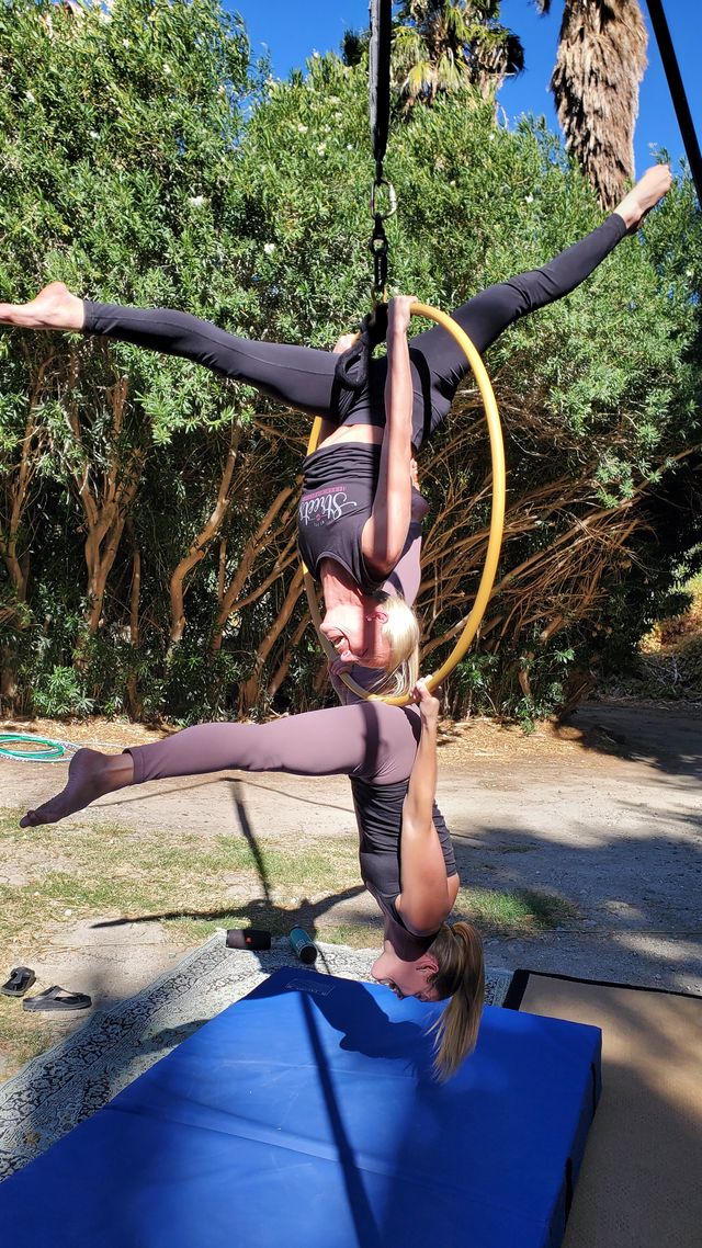 Aerial Fitness and Circus Class at Stunning Nature Preserve image 4