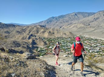 Loop Hike with 360-Degree View of Coachella Valley, Joshua Tree, Indian Canyons, and Even Endangered Bighorn Sheep image 11