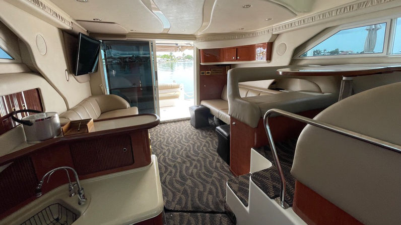 "Fantasea" 40' Sea Ray Flybridge Yacht Charter image 5